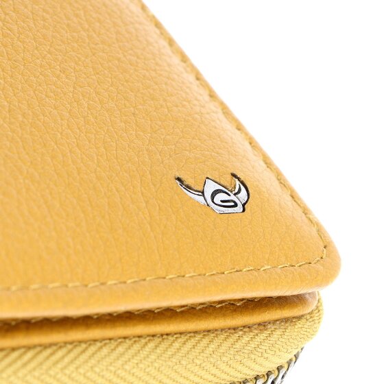 Golden Head Madrid Porte-monnaie Protection RFID Cuir véritable 11.5 cm