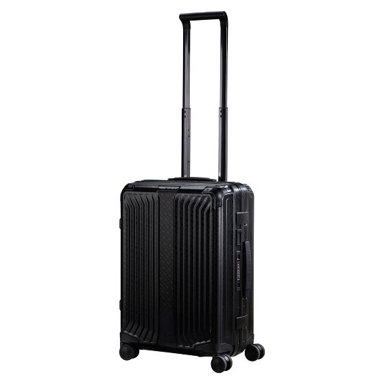 Samsonite Valise cabine Lite-Box Alu Boss Edition à 4 roues, en Aluminium, 55 cm