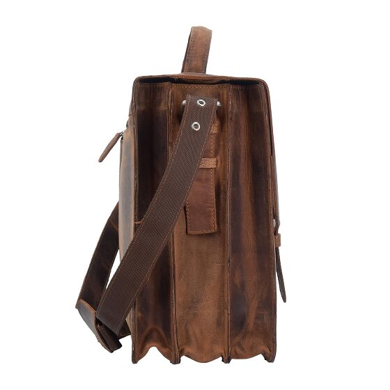 Plevier Retro Zeppelin Porte-documents Cuir 43.5 cm Compartiment pour ordinateur portable