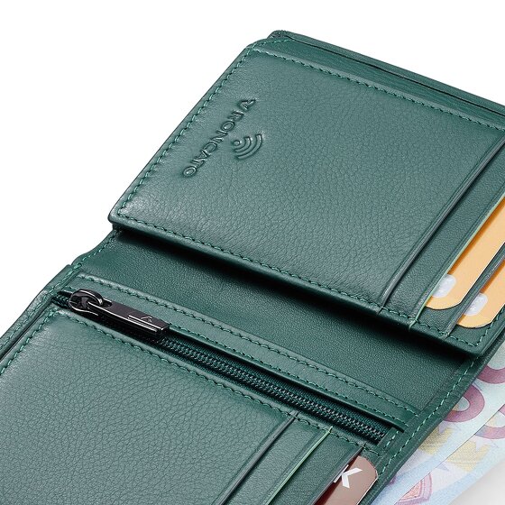 Roncato Detroit Porte-monnaie Protection RFID Cuir 9 cm