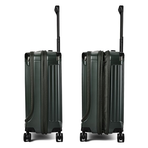 Piquadro PQ-Light 4 roues Valise cabine S 56 cm Compartiment ordinateur avec soufflet d'extension
