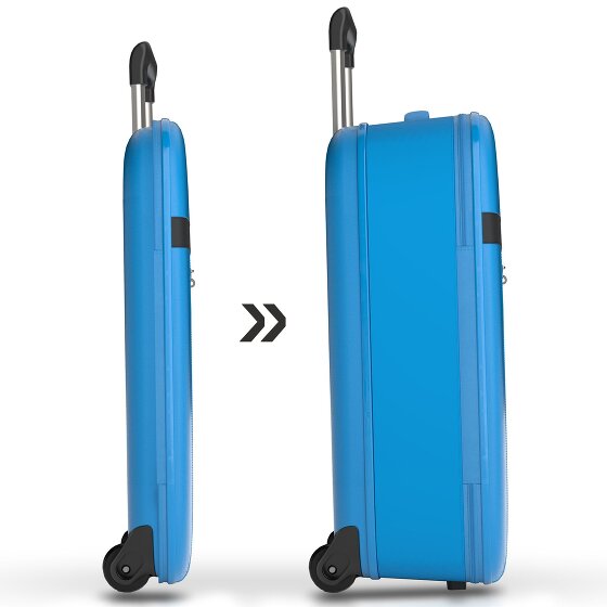 Rollink Aura Cabin, valise à roulettes pliable à 2 compartiments S 55 cm