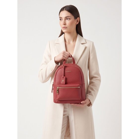 Lazarotti Bologna Leather Sac à dos de ville Cuir véritable 27 cm
