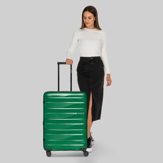 Bergpfeil Travel 4-roll Trolley M 66 cm avec soufflet d'extension