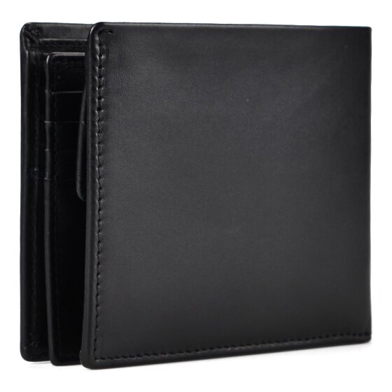 Esquire Silk Porte-monnaie Protection RFID Cuir véritable 12 cm