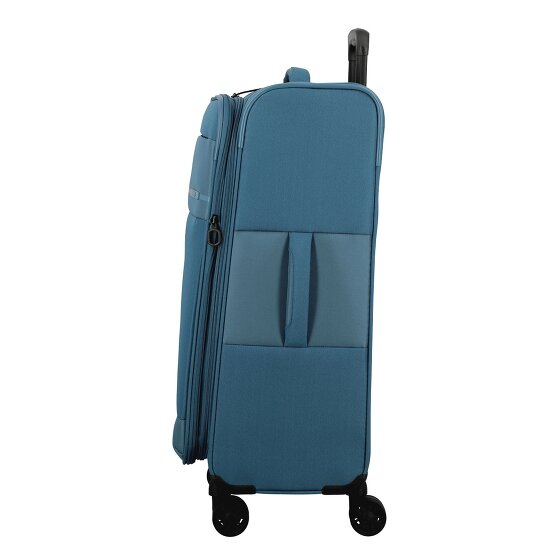 Jump Monthélys 4 roulettes Trolley 67 cm avec soufflet d'extension