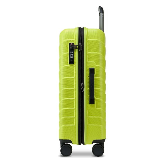 Echolac Exo 4 roues Set de valises 3 pièces avec soufflet d'extension