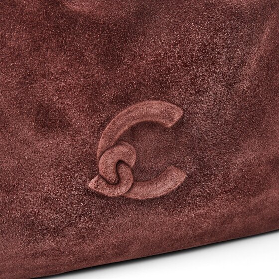 Coccinelle Lidia Sac à bandoulière Cuir véritable 40 cm