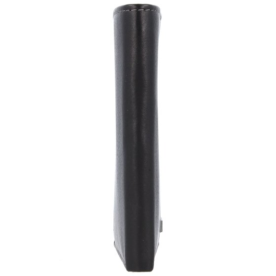 Greenland Nature Black Nappa Porte-monnaie en cuir RFID 9,5 cm