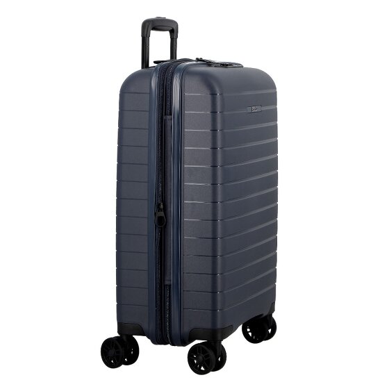 Jump Striper 4 roues Valise cabine 55 cm avec soufflet d'extension
