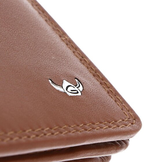 Golden Head Polo Porte-monnaie Protection RFID Cuir véritable 11 cm