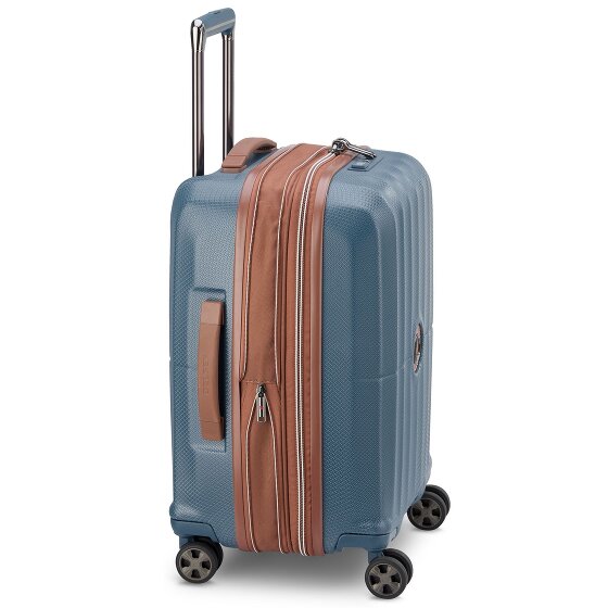 Delsey Paris Carrousel 4 roulettes Trolley de cabine 55 cm avec soufflet d'extension