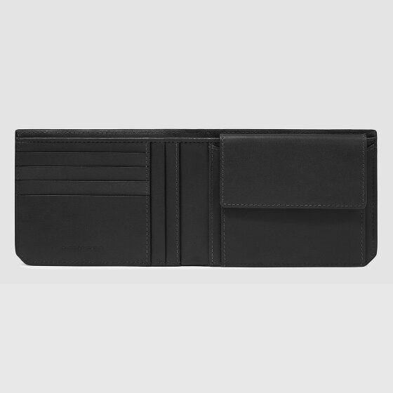 Piquadro Liko Porte-monnaie Protection RFID Cuir 13 cm