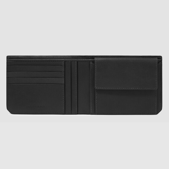 Piquadro Liko Porte-monnaie Protection RFID Cuir 13 cm