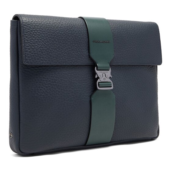 Piquadro Materia Sac pour homme Cuir véritable 22 cm