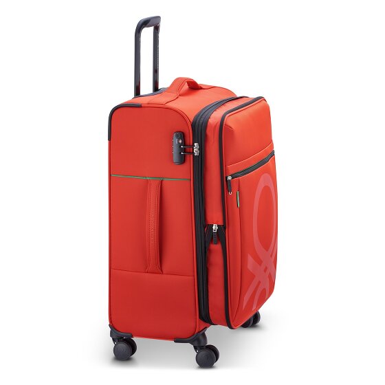 Delsey Paris x United Colors of Benetton Color Block Set de valises à 4 roulettes 3 pcs.