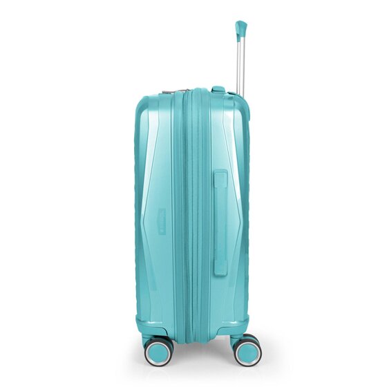 Gabol Queens 4 roues Valise cabine S 54 cm avec soufflet d'extension