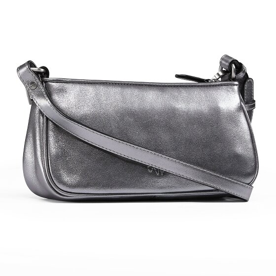 PINKO Half Moon Sac à main Cuir véritable 23 cm