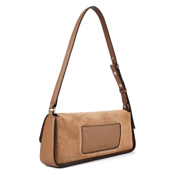 Karl Lagerfeld Signature Sac à bandoulière Cuir véritable 32.5 cm