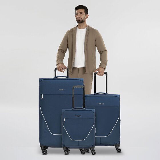 Stratic taska Set de valises à 4 roulettes 3pcs avec soufflet extensible