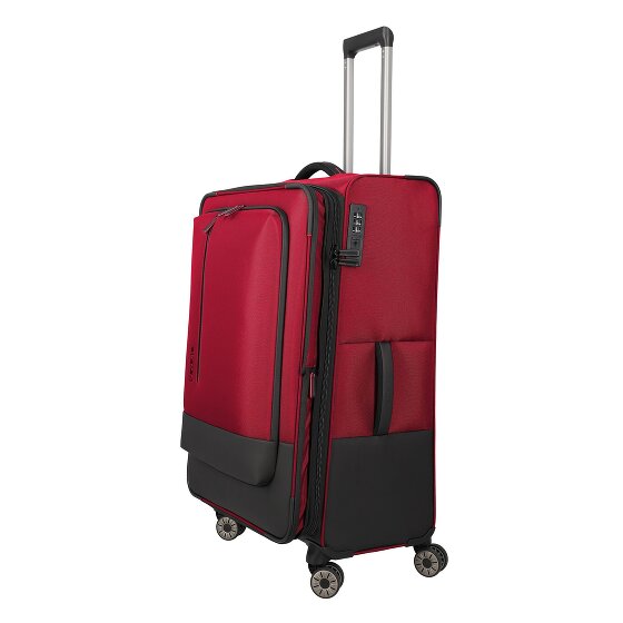 Travelite Crosslite 5.0 4 roulettes Trolley L 77 cm avec soufflet d'extension