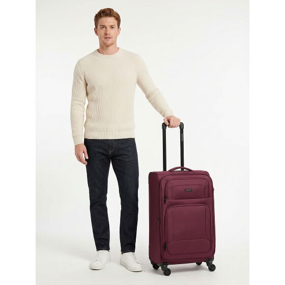 Smartbox Edition 04 4 roues Valise cabine 67 cm avec soufflet d'extension