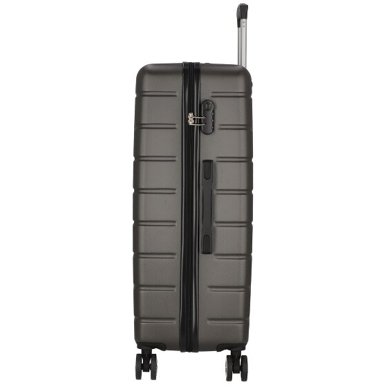 Nowi Bergamo 4 roulettes Trolley 75 cm