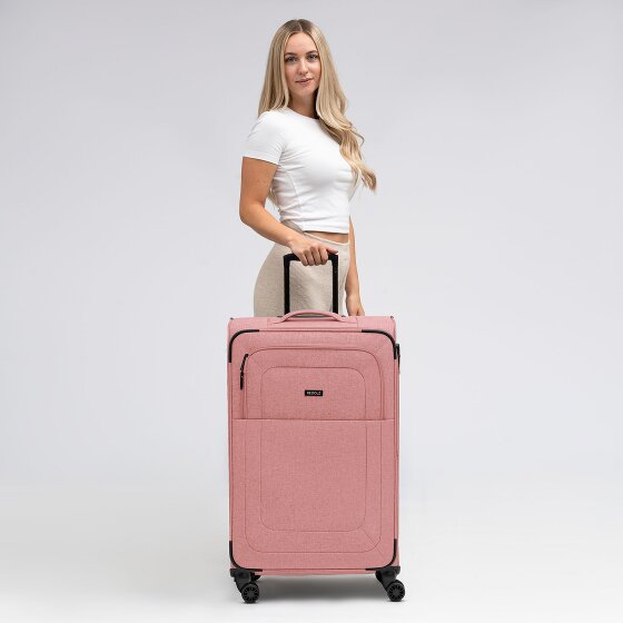 Redolz Essentials 12 LARGE 4 roulettes Trolley 79 cm avec soufflet d'extension