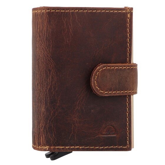 Greenburry Vintage Porte-monnaie Protection RFID Cuir 8 cm