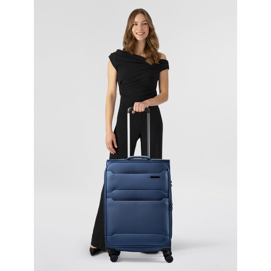 Cocoono Mauritius 4 roulettes Trolley M 70 cm avec soufflet d'extension