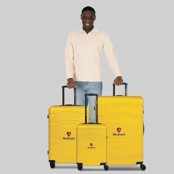 Tonino Lamborghini Bologna 4 roulettes Set de valises 3 pièces