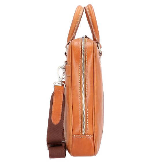 Leonhard Heyden Bergamo Attaché-case Cuir véritable 38 cm Compartiment ordinateur