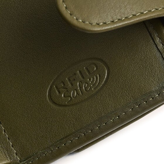 The Chesterfield Brand Bennett Porte-monnaie Protection RFID Cuir véritable 10 cm