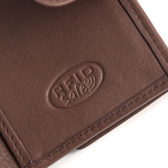 The Chesterfield Brand Hollis Porte-monnaie Protection RFID Cuir véritable 10 cm