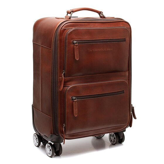 The Chesterfield Brand San Marino 4 roulettes Trolley de cabine 47 cm
