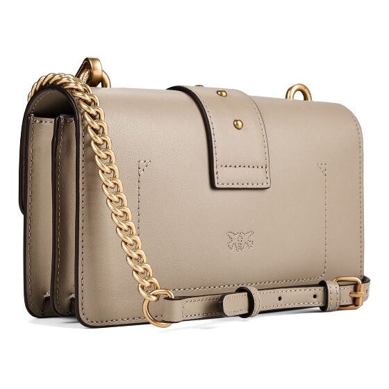 PINKO Love One Sac à bandoulière Cuir véritable 21 cm