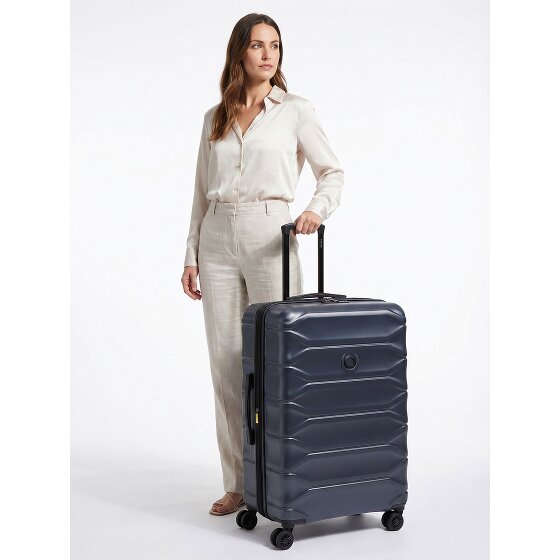 Delsey Paris Meteor 4 roues Valise cabine L 78 cm avec soufflet d'extension