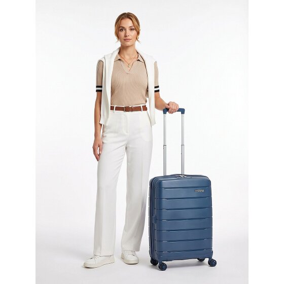 American Tourister Summer Pop 4 roues Valise cabine 66 cm avec soufflet d'extension