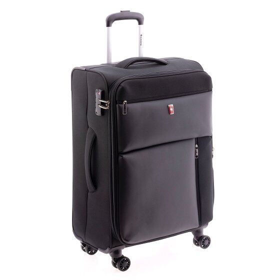 Gladiator 3700 4 roulettes Trolley 66 cm avec soufflet d'extension