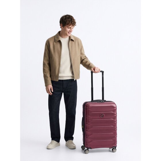 Delsey Paris Meteor 4 roues Valise cabine 68 cm '"avec soufflet d''extension"'