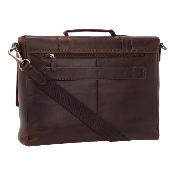 Joop! Cerratano Kreon Attaché-case Cuir véritable 40 cm Compartiment ordinateur