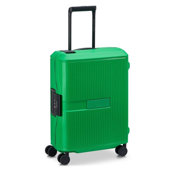 Delsey Paris x United Colors of Benetton Color Block Hardside 4-pouces trolley cabine 55 cm
