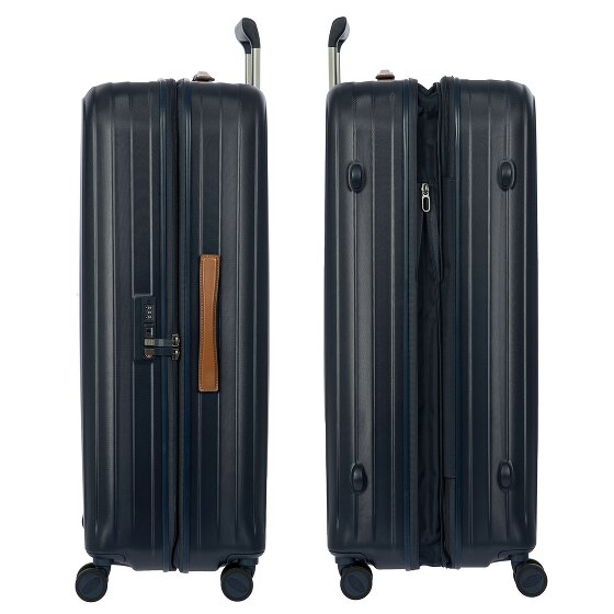 Bric's Taormina 4 roulettes Trolley L 82 cm avec soufflet d'extension