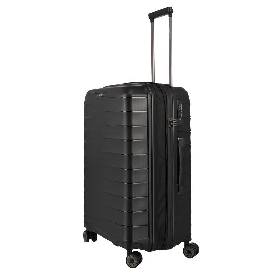 Travelite Mooby 4 roulettes Trolley M 66 cm avec soufflet d'extension