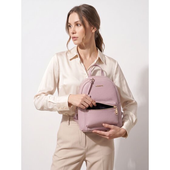 Lazarotti Bologna Leather Sac à dos de ville Cuir véritable 27 cm