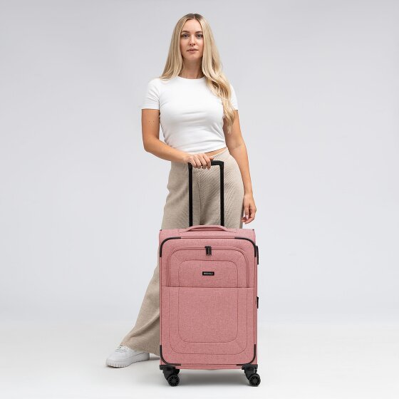 Redolz Essentials 12 MEDIUM trolley 4 roues 67 cm avec soufflet d'extension