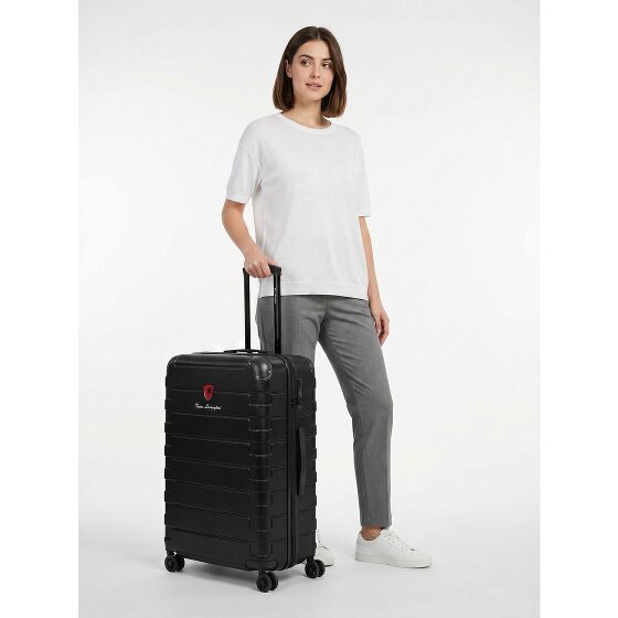 Tonino Lamborghini Milano 4 roues Valise cabine L 72 cm avec soufflet d'extension