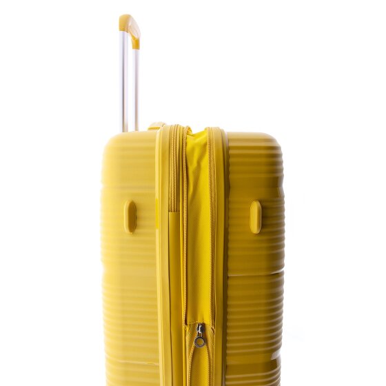 Gladiator 0800 4 roues Valise cabine 65 cm avec soufflet d'extension
