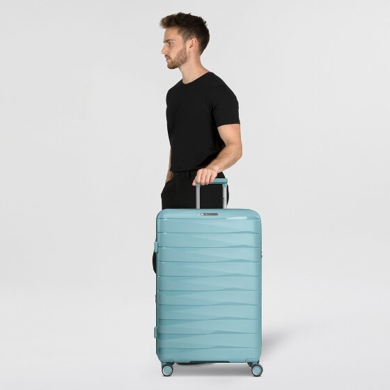Franky London 4 roulettes Trolley L 74 cm avec soufflet d'extension