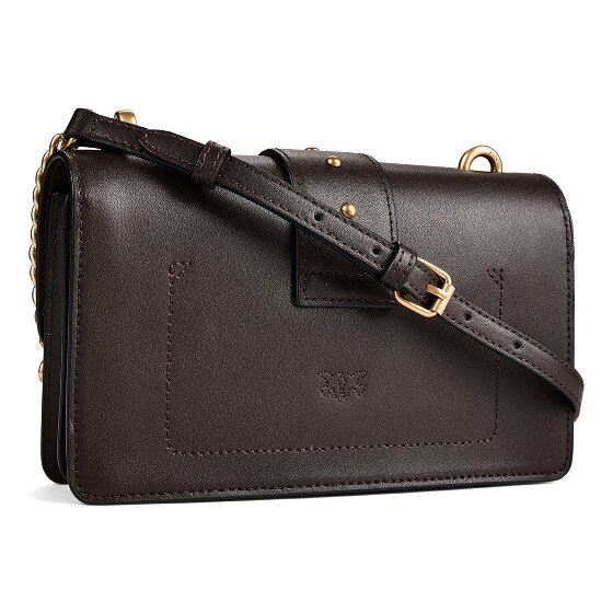 PINKO Love One Sac à bandoulière Cuir véritable 21 cm